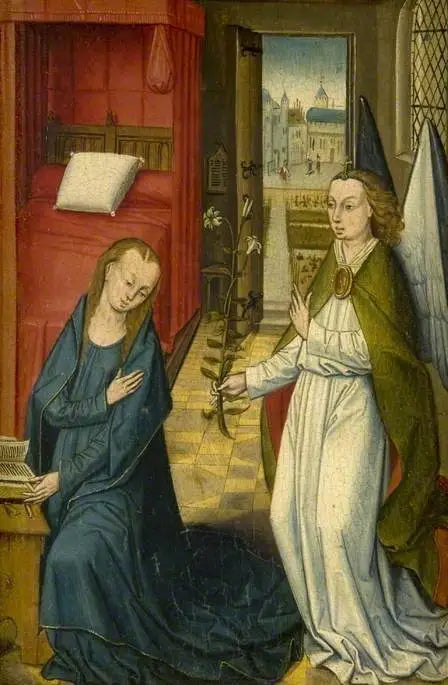 The Annunciation - Rogier van der Weyden