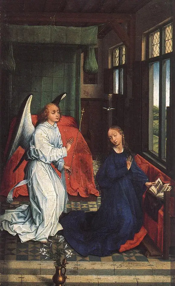 The Annunciation - Rogier van der Weyden