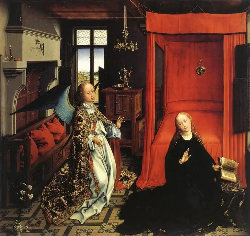 The Annunciation - Rogier van der Weyden