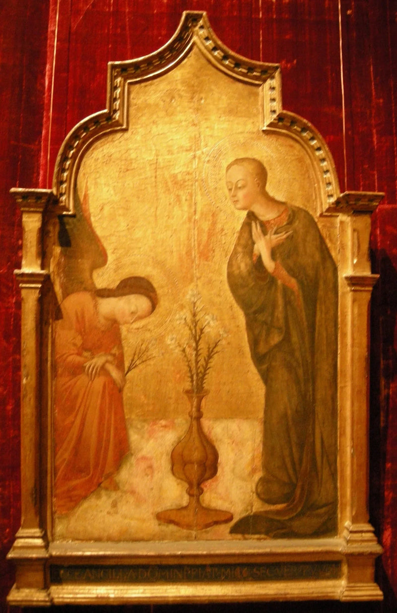 The Annunciation - Stefano di Giovanni (Sassetta)