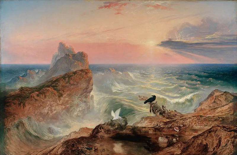 The Calm of the Waters - John Martin