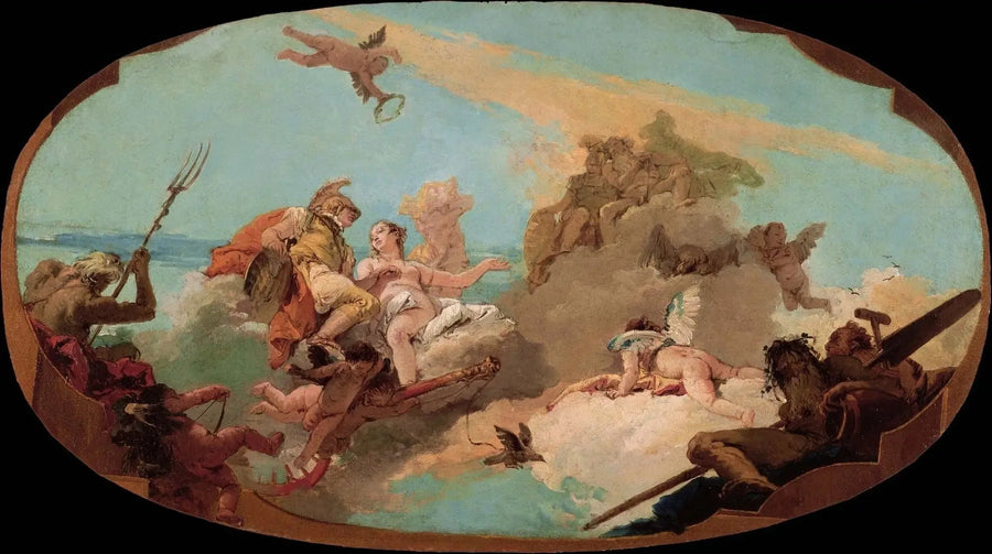 The Apotheosis of Admiral Vettor Pisani - Giovanni Battista Tiepolo
