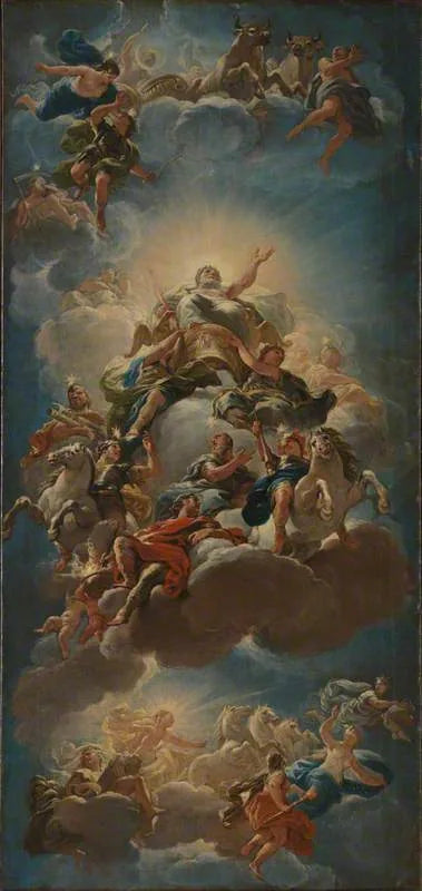 The Apotheosis of the Medici - Luca Giordano