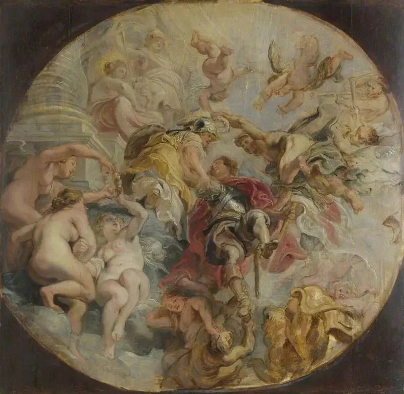 The Apotheosis of the Duke of Buckingham - Peter Paul Rubens