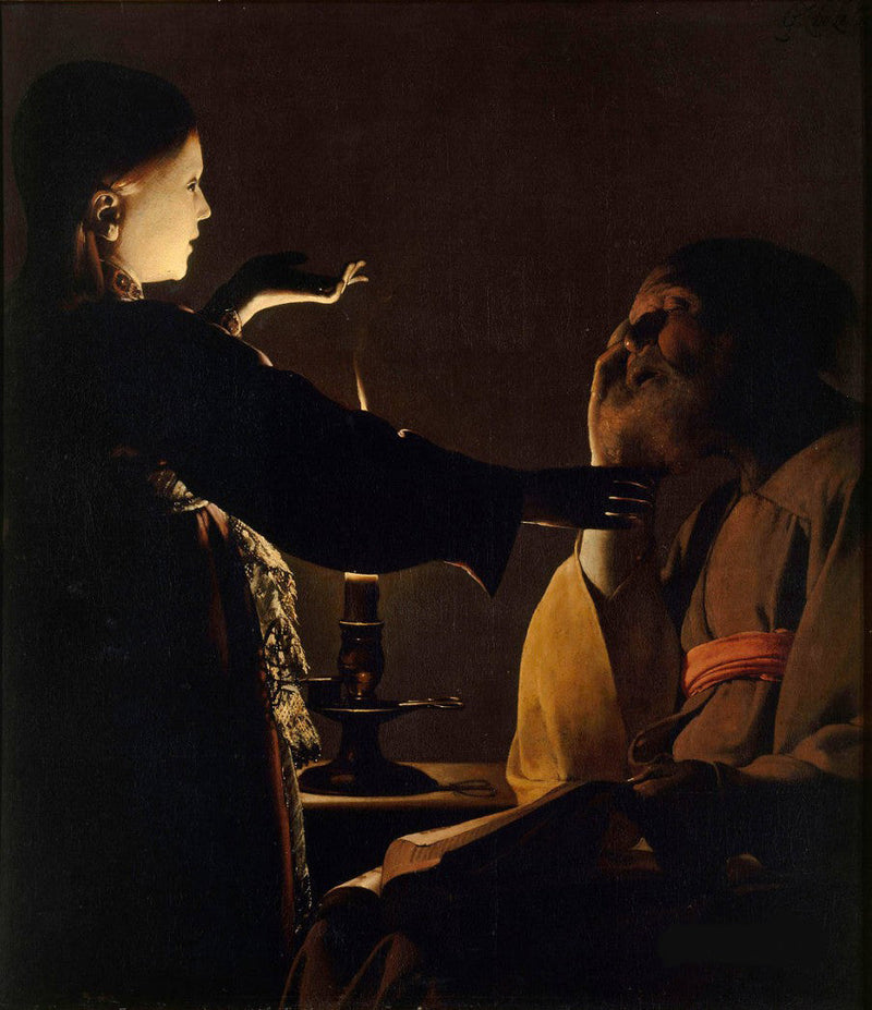 The Apparition of the Angel to Joseph - Georges de La Tour