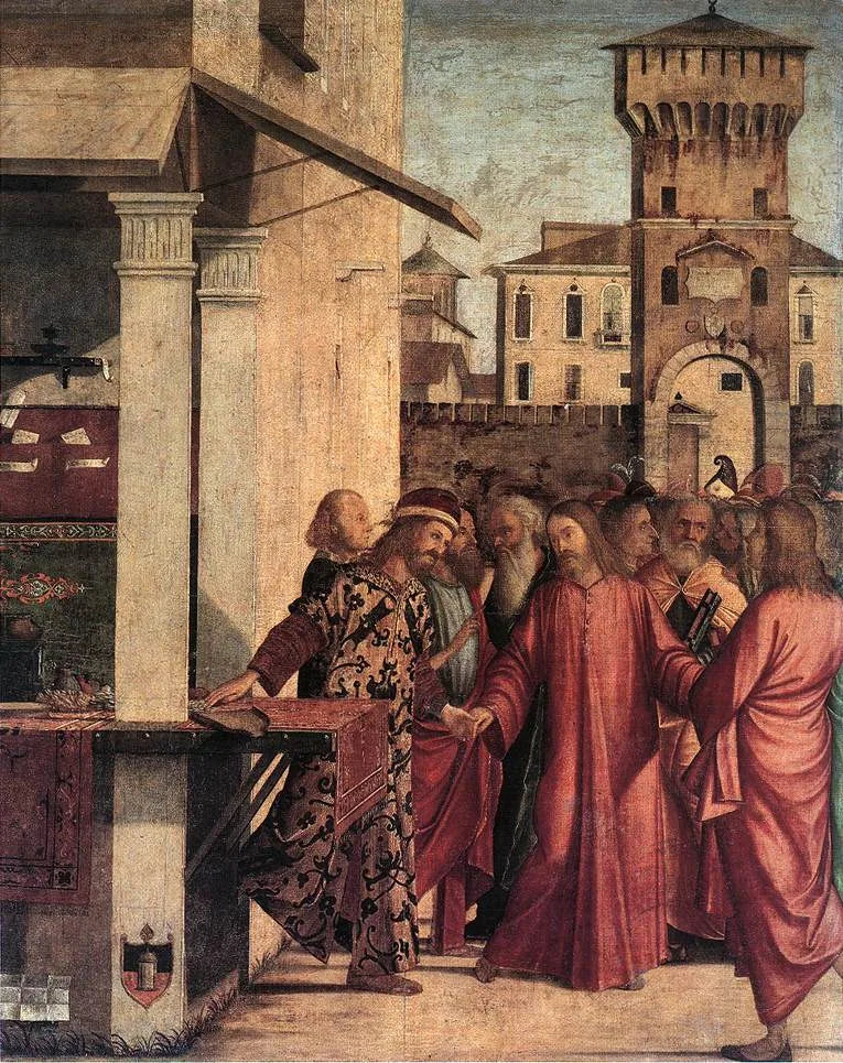 The Call of Matthew - Vittore Carpaccio