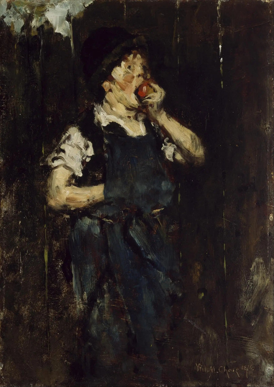 The Apprentice (The Boy with the Apple) - William Merritt Chase