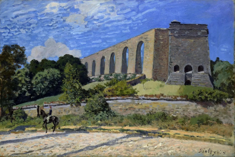 The Aqueduct of Marly - Alfred Sisley