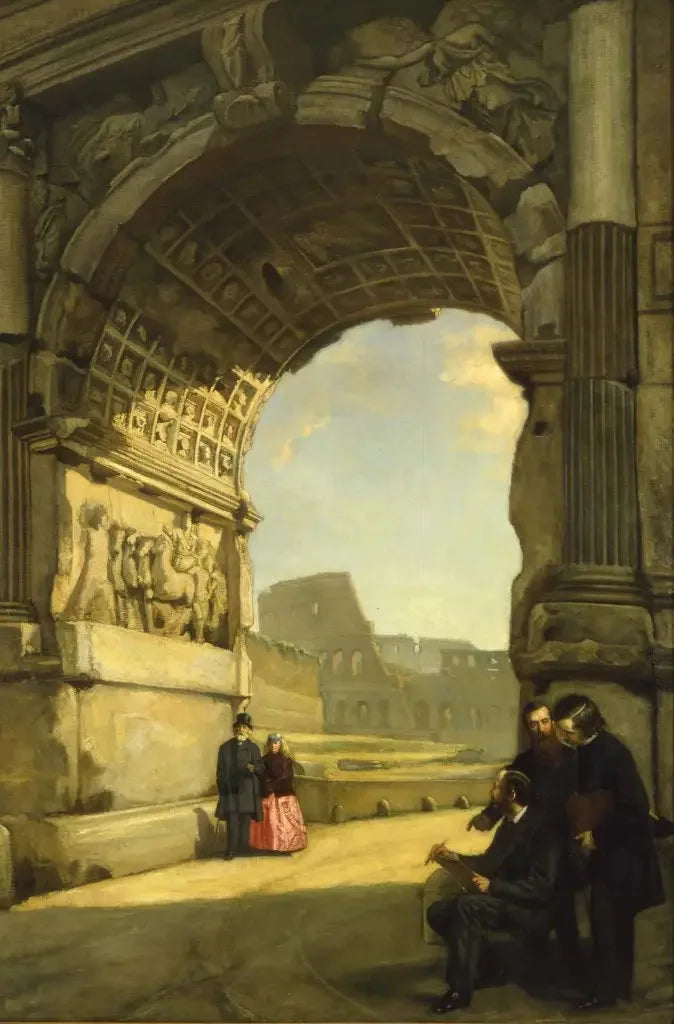 The Arch of Titus - Frederic Edwin Church