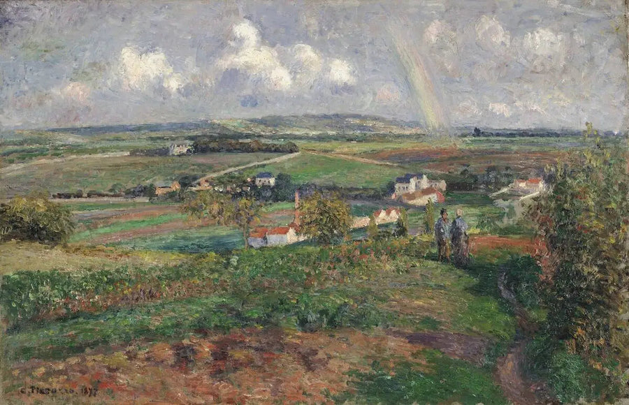 The Rainbow, Pontoise - Camille Pissarro