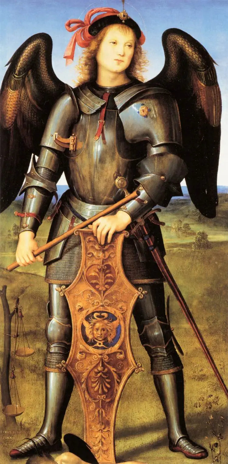The Archangel Michael - Pietro Perugino
