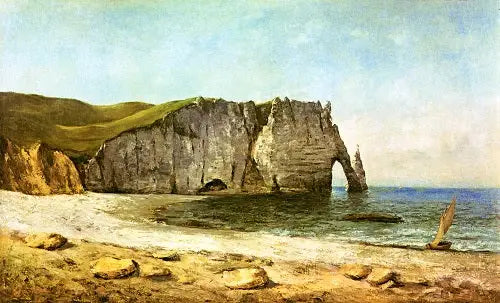 The Marine Arch of Étretat - Gustave Courbet