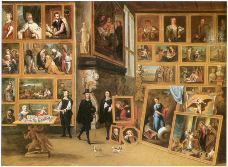 The Archduke Leopold-Guillaume in his gallery in Brussels - David Teniers the Younger