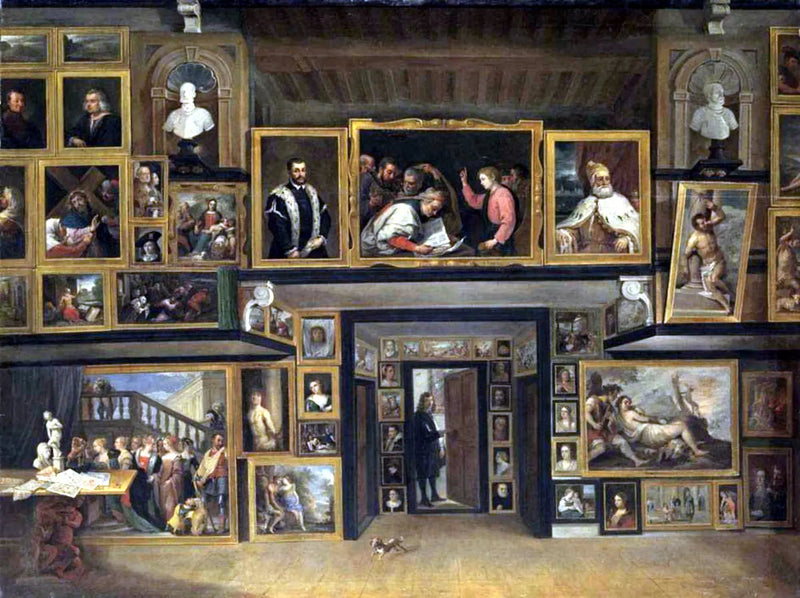 The Archduke Leopold-Guillaume in his gallery in Brussels (III) - David Teniers the Younger