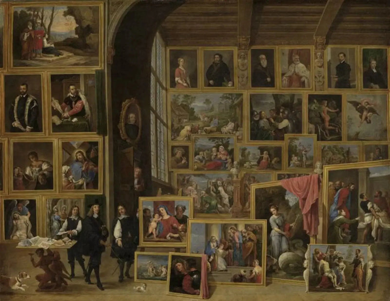 The Archduke Leopold-Guillaume in his gallery in Brussels (IV) - David Teniers the Younger
