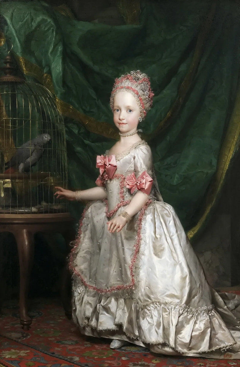 Archduchess Maria Theresa of Austria - Anton Raphael Mengs