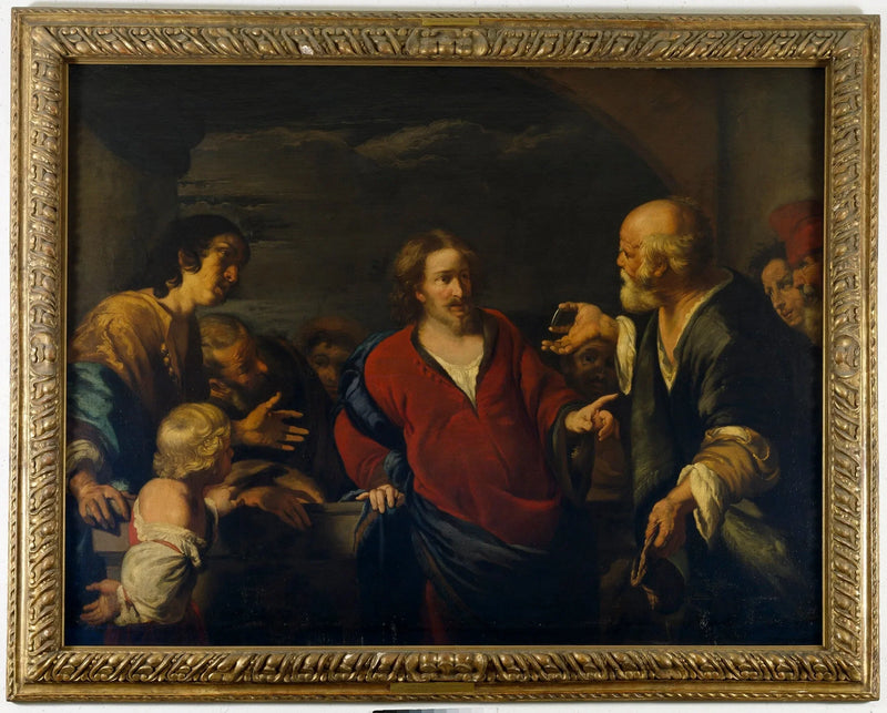L'argent du tribut - Bernardo Strozzi