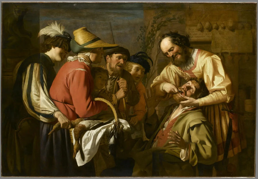 The Tooth Extractor - Gerrit van Honthorst