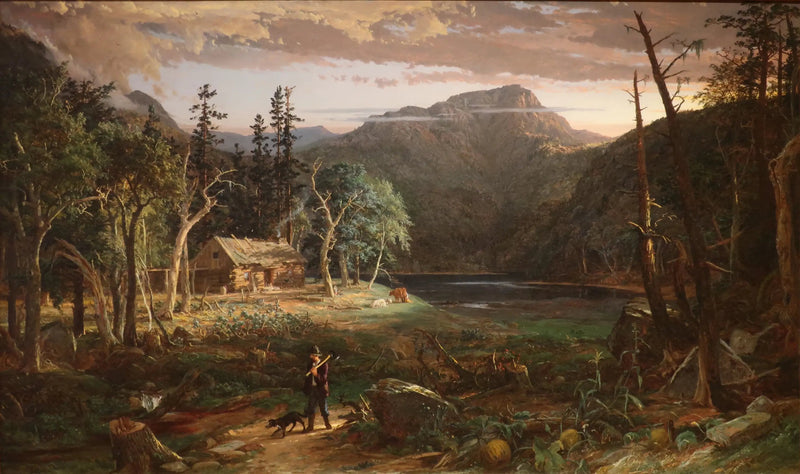 The Backcountry of America - Jasper Francis Cropsey