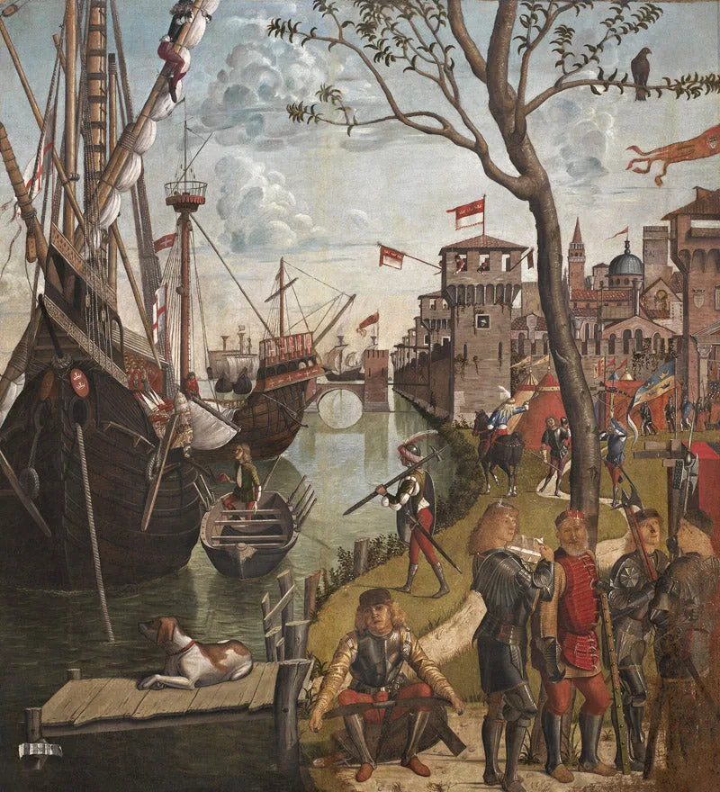 The Arrival of the Pilgrims in Cologne - Vittore Carpaccio