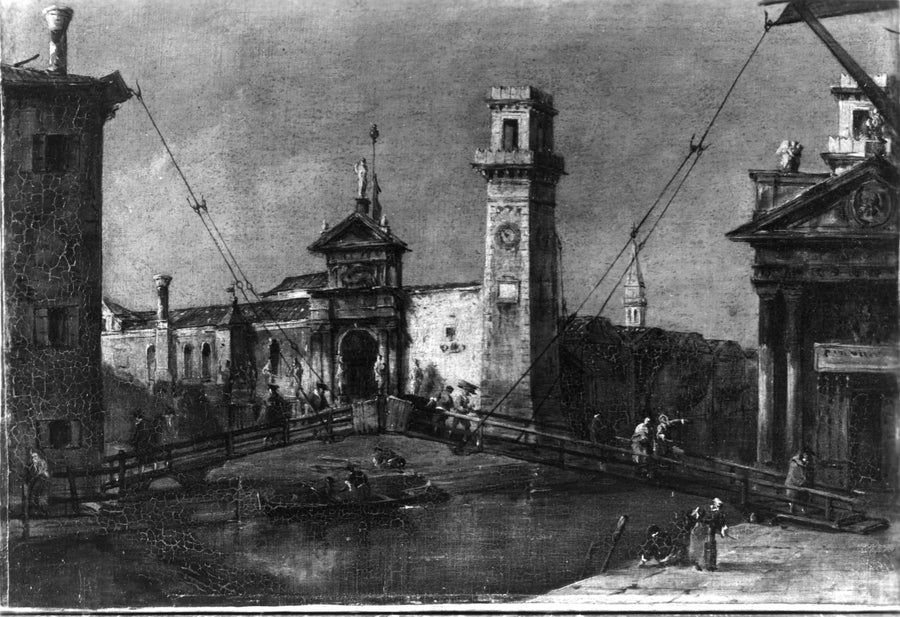 The Arsenal, Venice - Francesco Guardi