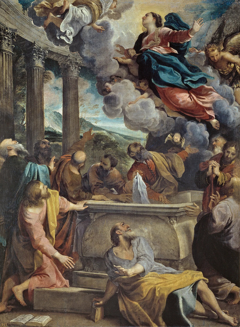 The Assumption of the Virgin - Annibale Carracci