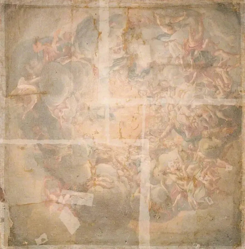 L'Assomption de la Vierge (copie de la fresque de la coupole de la cathédrale de Parme) - Antonio da Correggio image 1 copie peinte à la main à l’huile