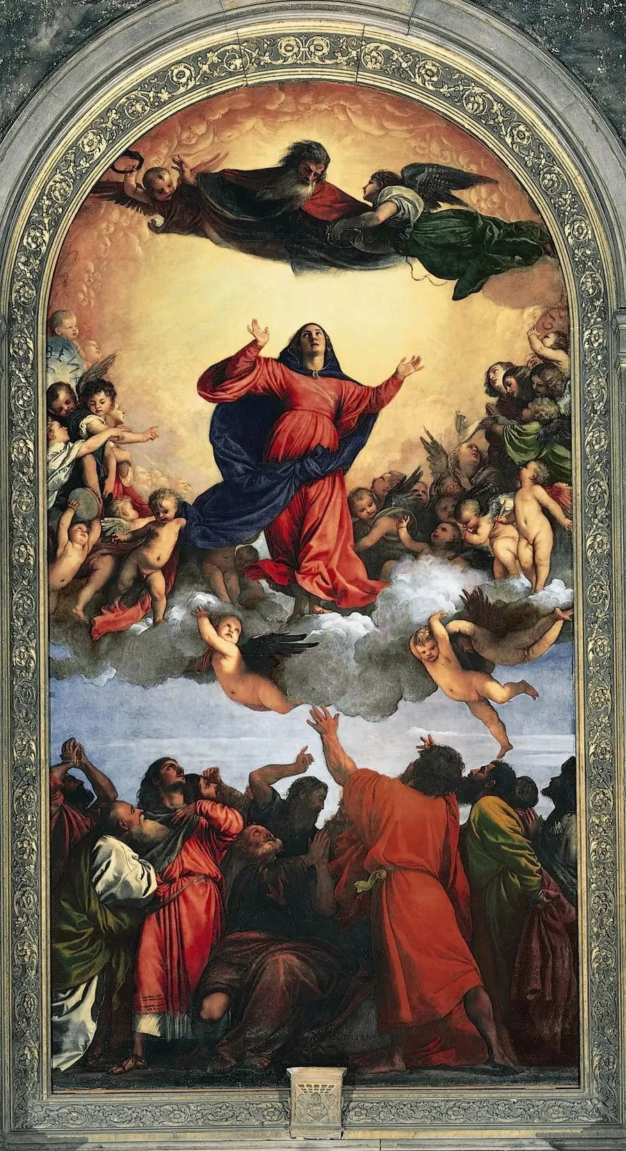 The Assumption of the Virgin - Titian