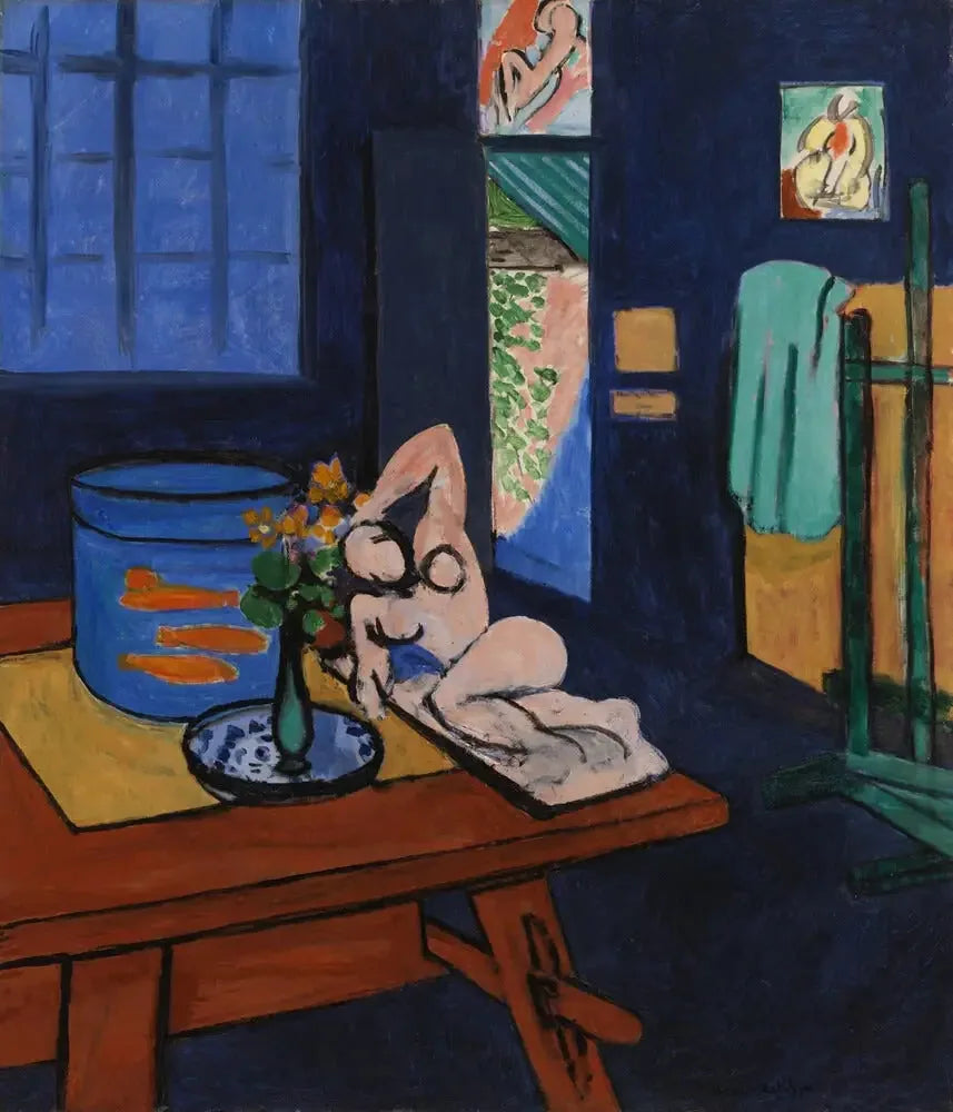 The Workshop with Goldfish - Henri Matisse