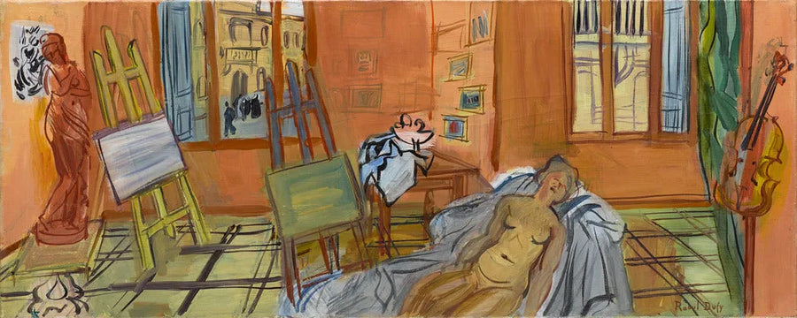 L'Atelier de la rue Jeanne d'Arc - Raoul Dufy
