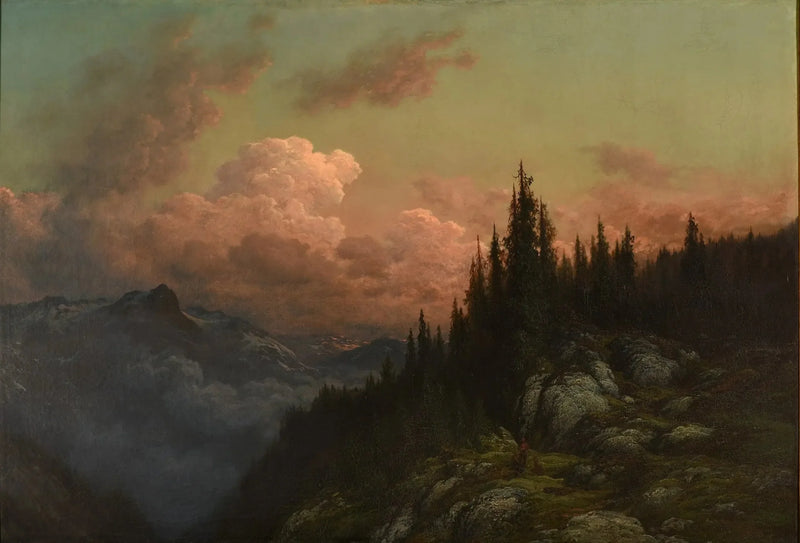 The Dawn-Memory of the Alps - Gustave Doré