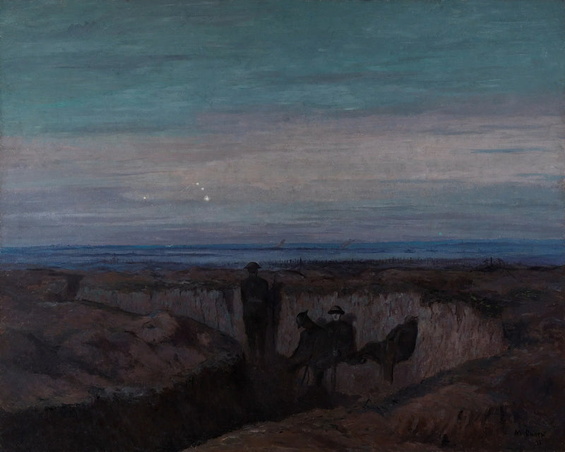 Dawn over the Ouse Trench - Maurice Galbraith Cullen