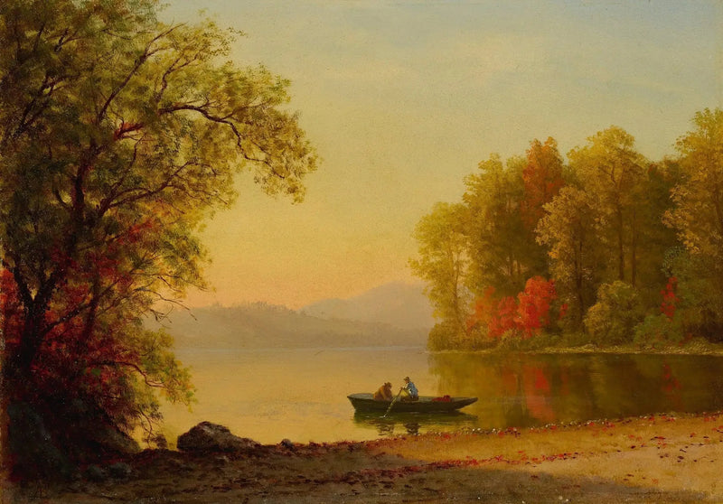 Autumn on the Lake - Albert Bierstadt