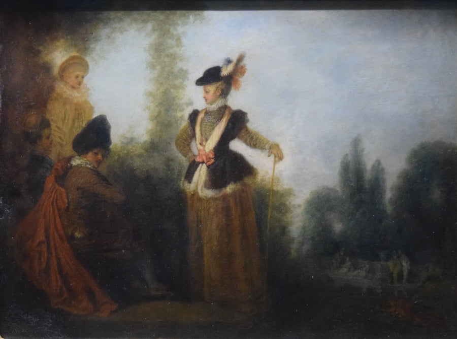 The Adventuress - Antoine Watteau