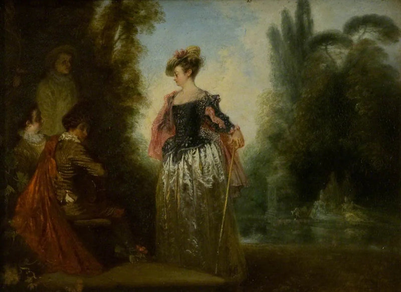 The Adventuress - Antoine Watteau
