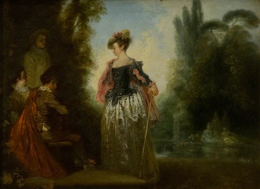 The Adventuress - Antoine Watteau