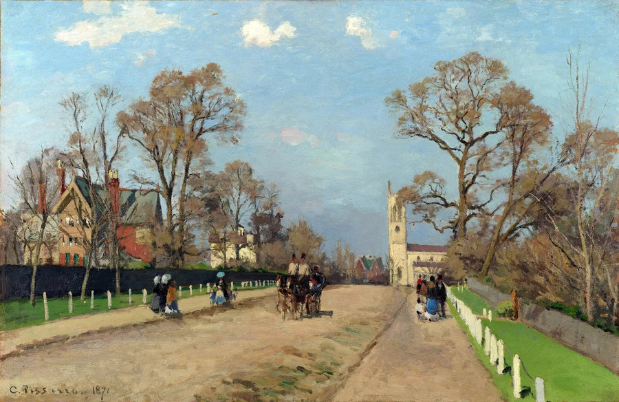 The Avenue, Sydenham - Camille Pissarro