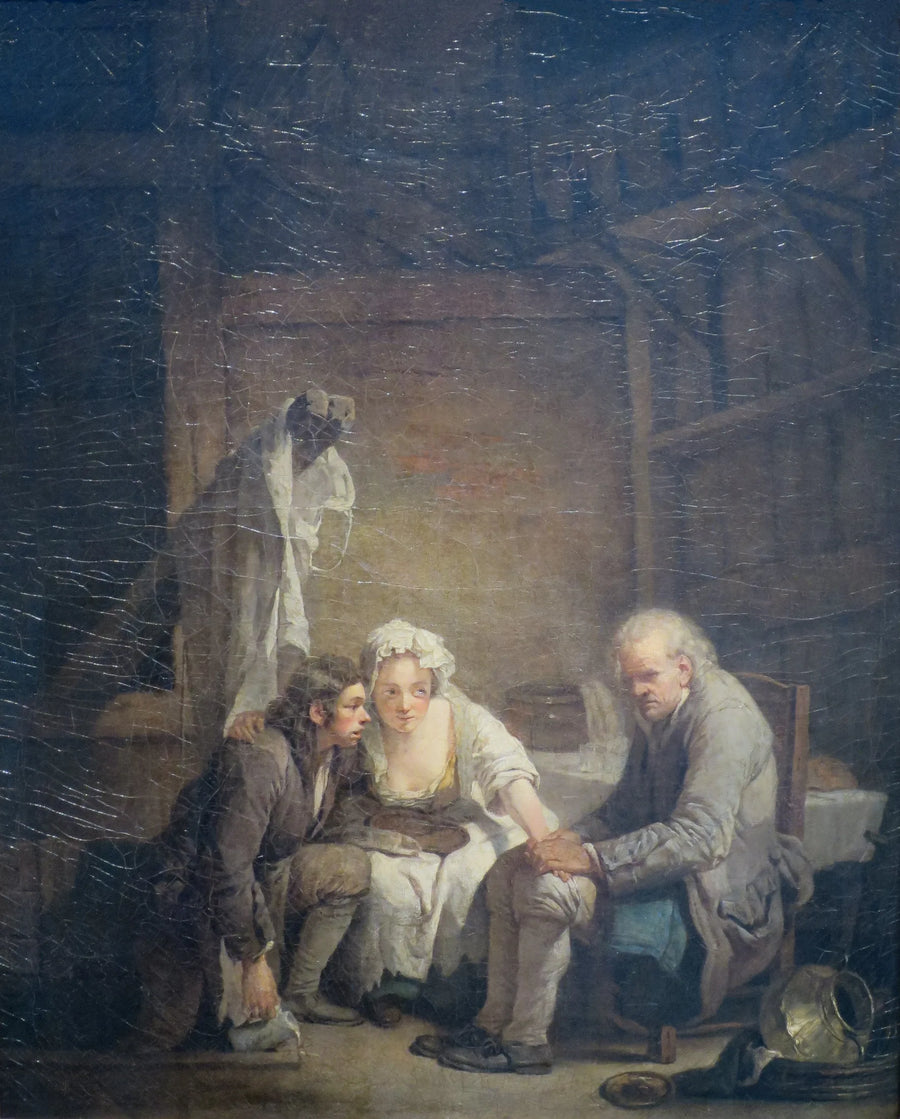 The Deceived Blind Man - Jean-Baptiste Greuze