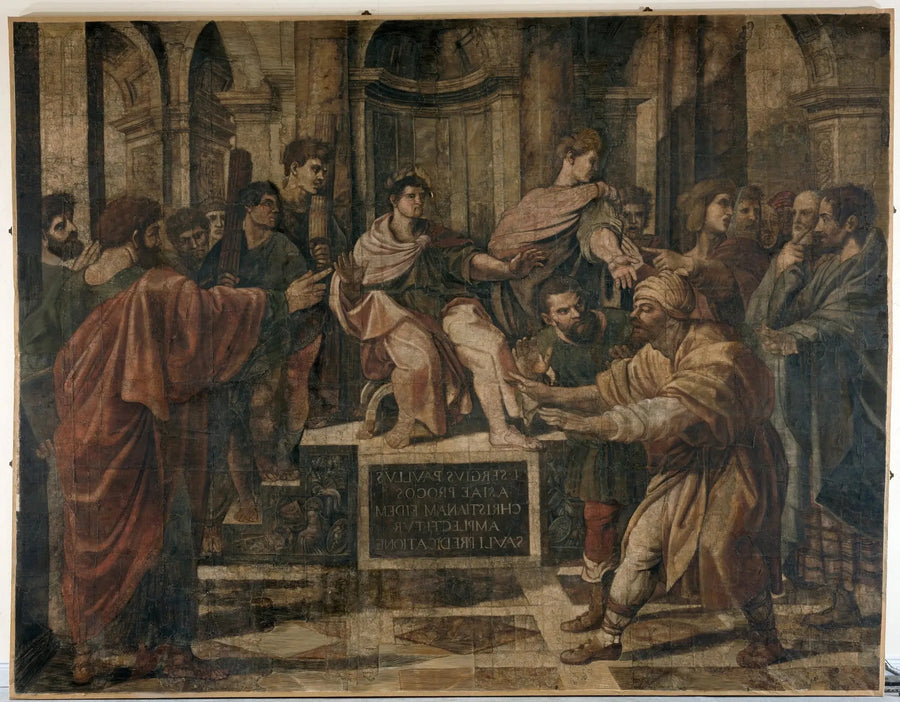 The Blindness of Elymas - Raphael Sanzio
