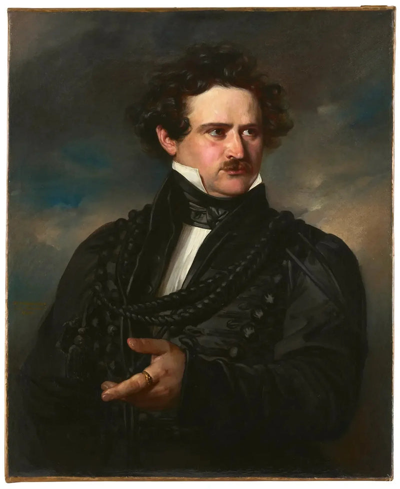 The Writer Karl Spindler - Franz Xaver Winterhalter