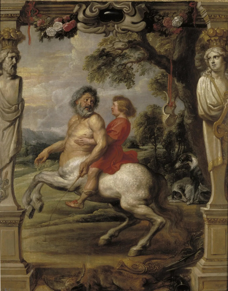 The Education of Achilles - Peter Paul Rubens