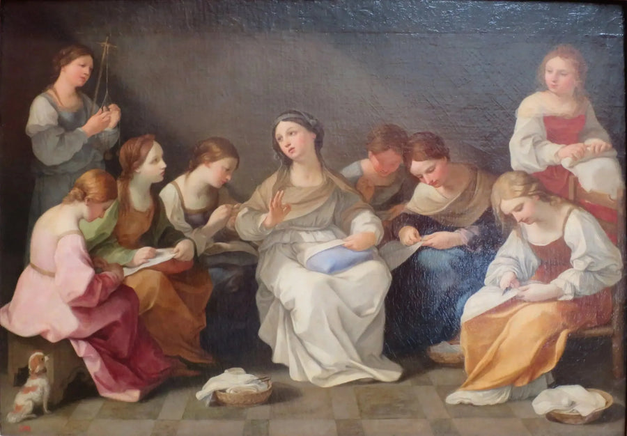 The Education of the Virgin - Guido Reni