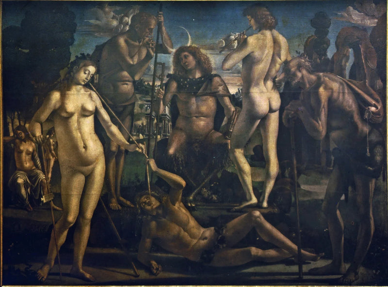 The Education of Pan - Luca Signorelli