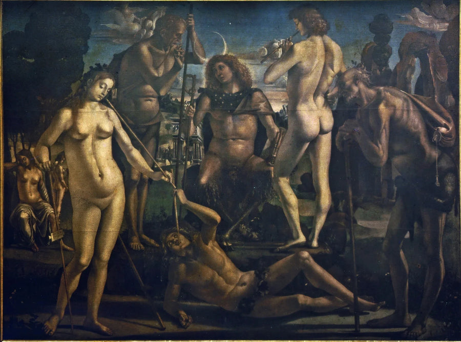 The Education of Pan - Luca Signorelli
