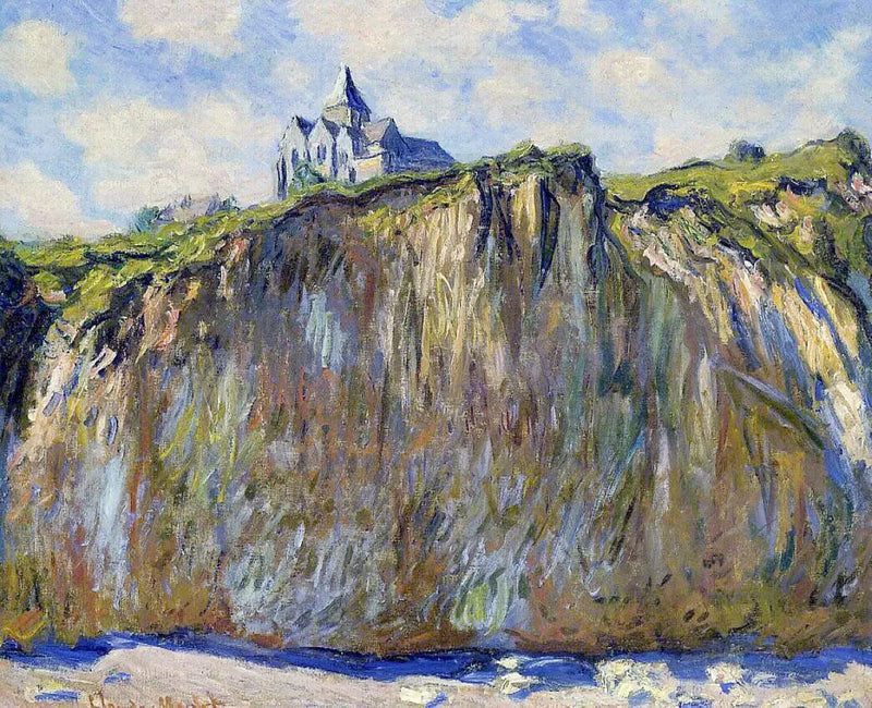 The Church at Varengeville, Morning Effect - Claude Monet
