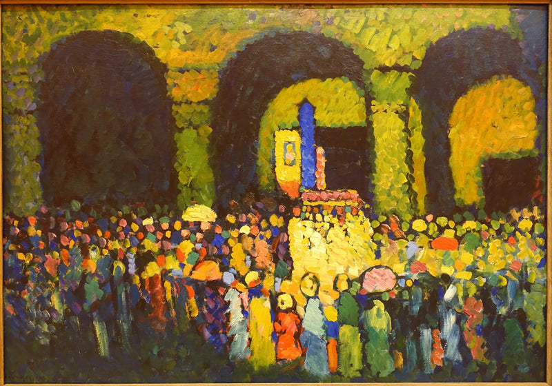 The Church of Saint Louis in Munich - Vassily Kandinsky