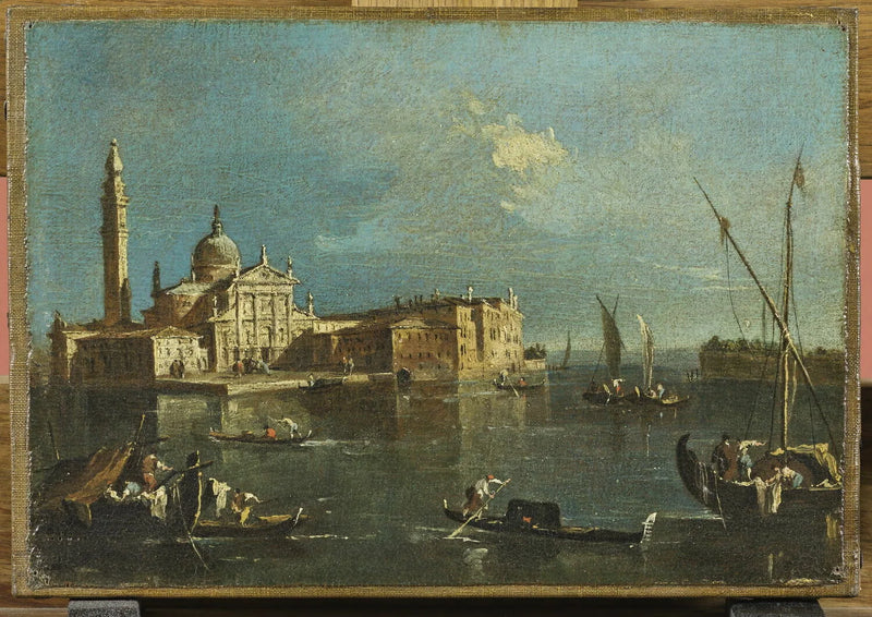 San Giorgio Maggiore Church in Venice - Francesco Guardi