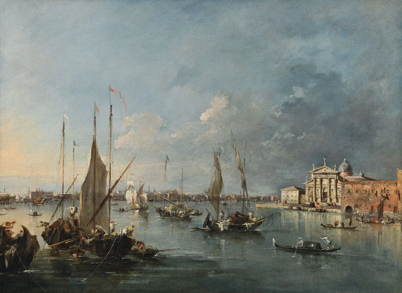 San Giorgio Maggiore Church seen from Giudecca - Francesco Guardi