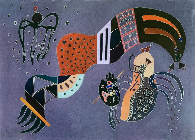The Tempered Momentum - Vassily Kandinsky
