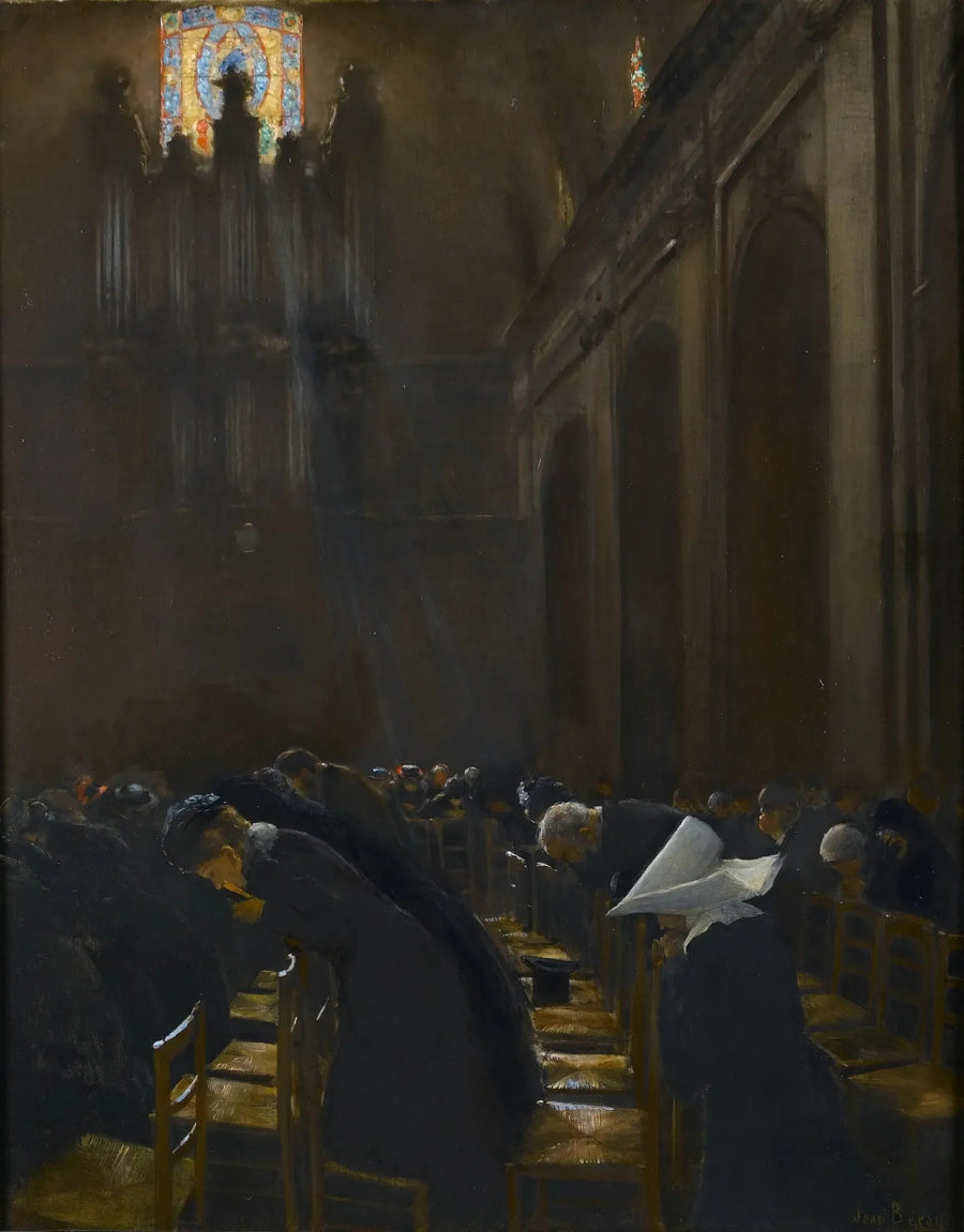 The Elevation of the Host - Jean Béraud